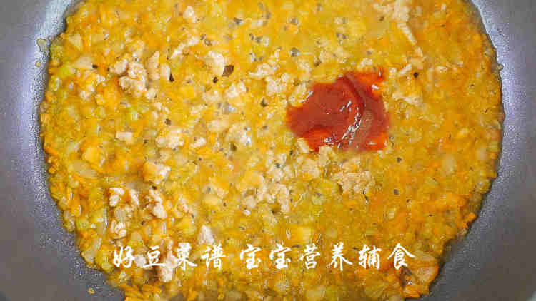 时蔬肉酱意大利面