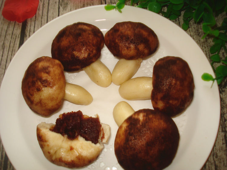 香菇豆沙包
