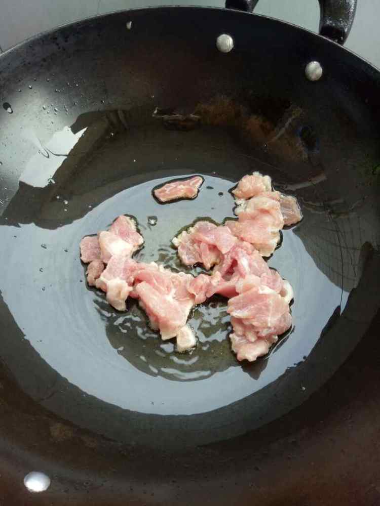 苦瓜炒肉片