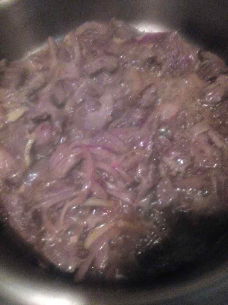牛肉丝炒油菜