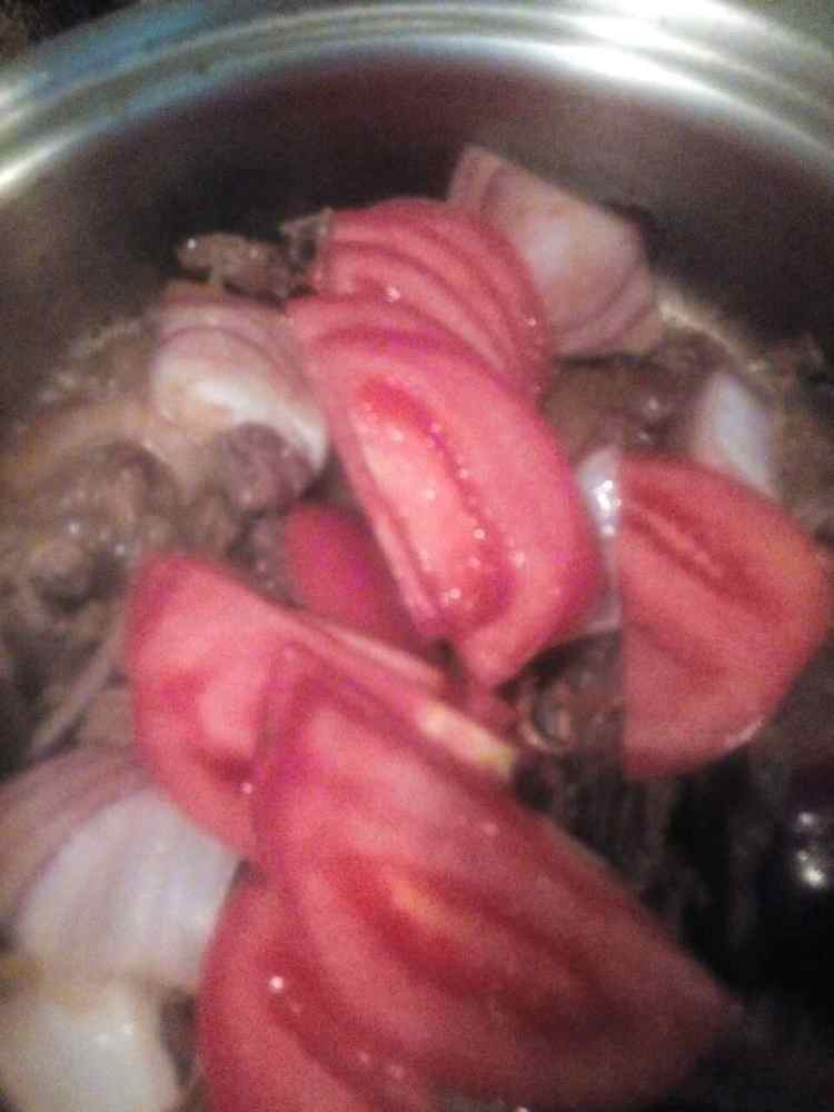 牛肉丝炒油菜