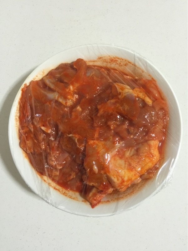 奥尔良鸡腿饭