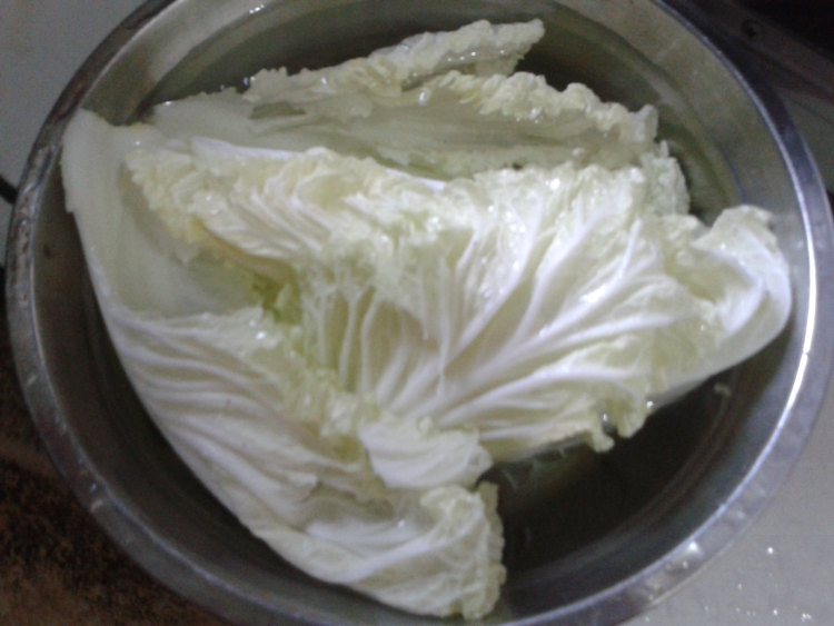 白菜鸡蛋粉丝汤