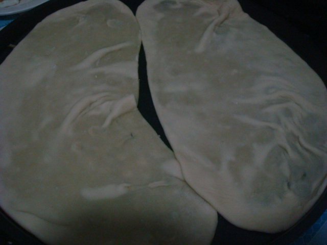 鸡蛋香肠手抓饼