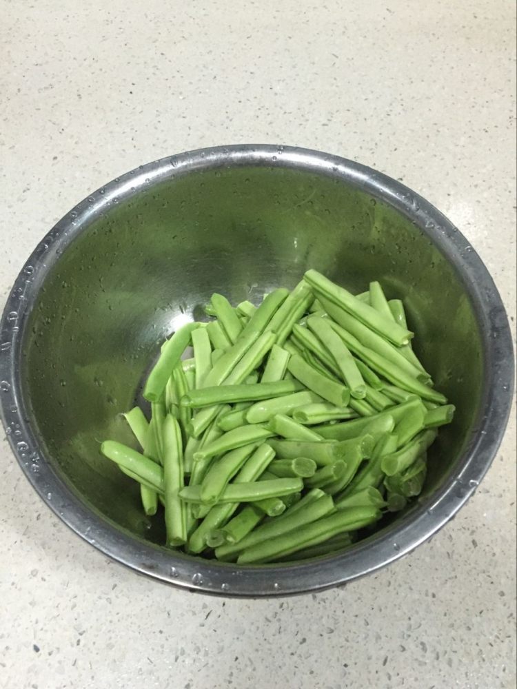 菜干四季豆小炒