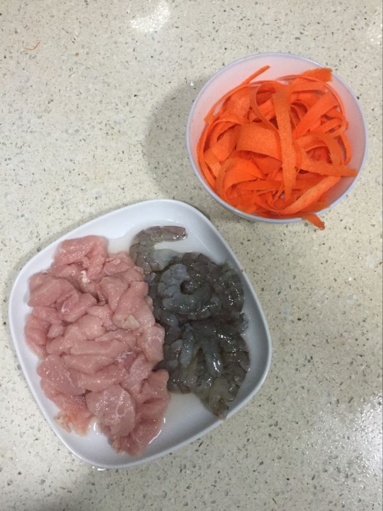 鲜虾肉饼