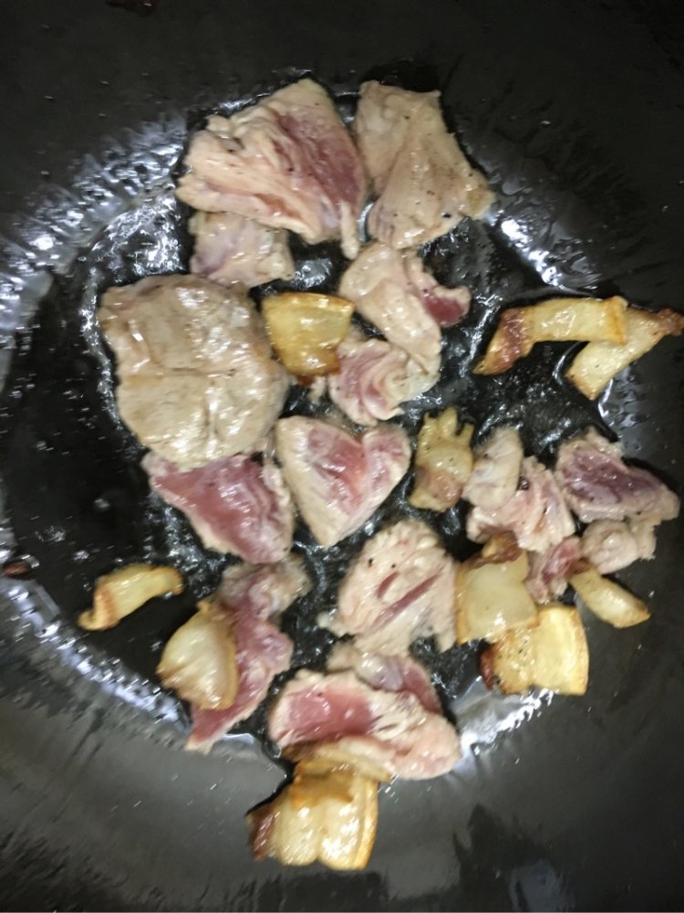 油豆角猪肉炖粉条