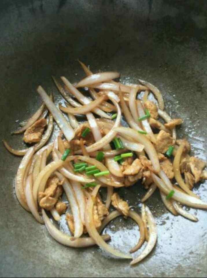 肉炒洋葱