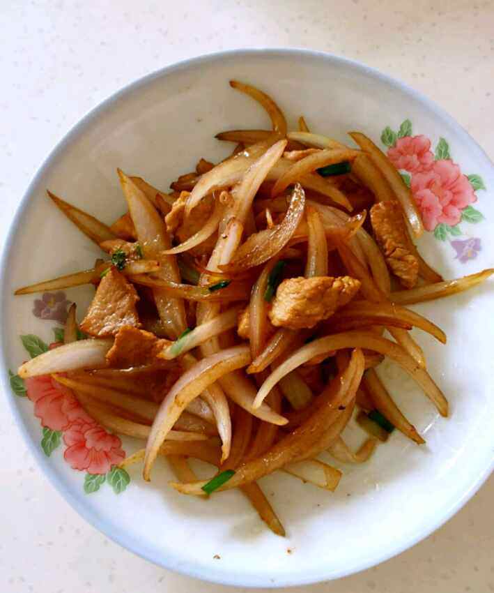肉炒洋葱