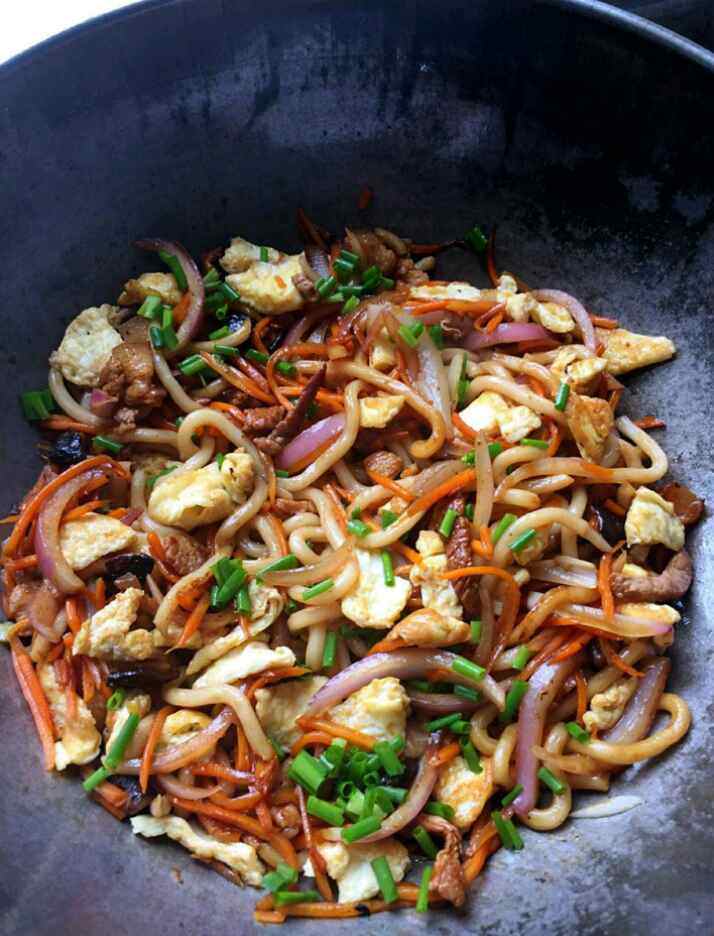 鸡蛋炒粉条
