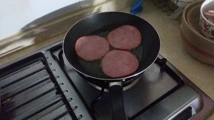 早餐汉堡包