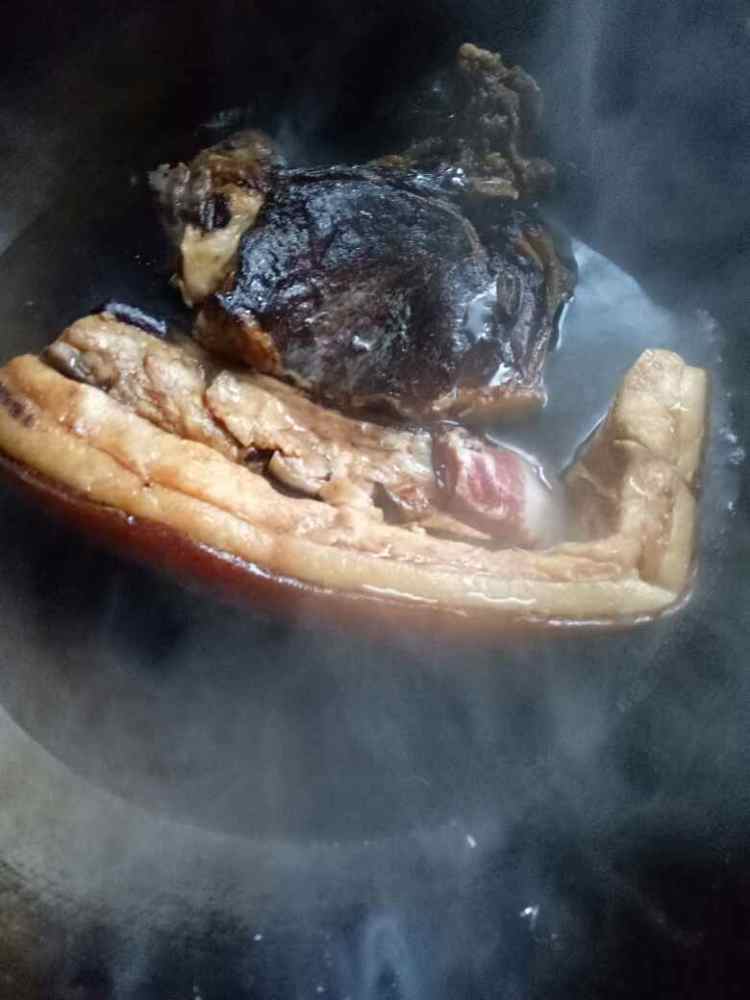 腊肉烧土豆