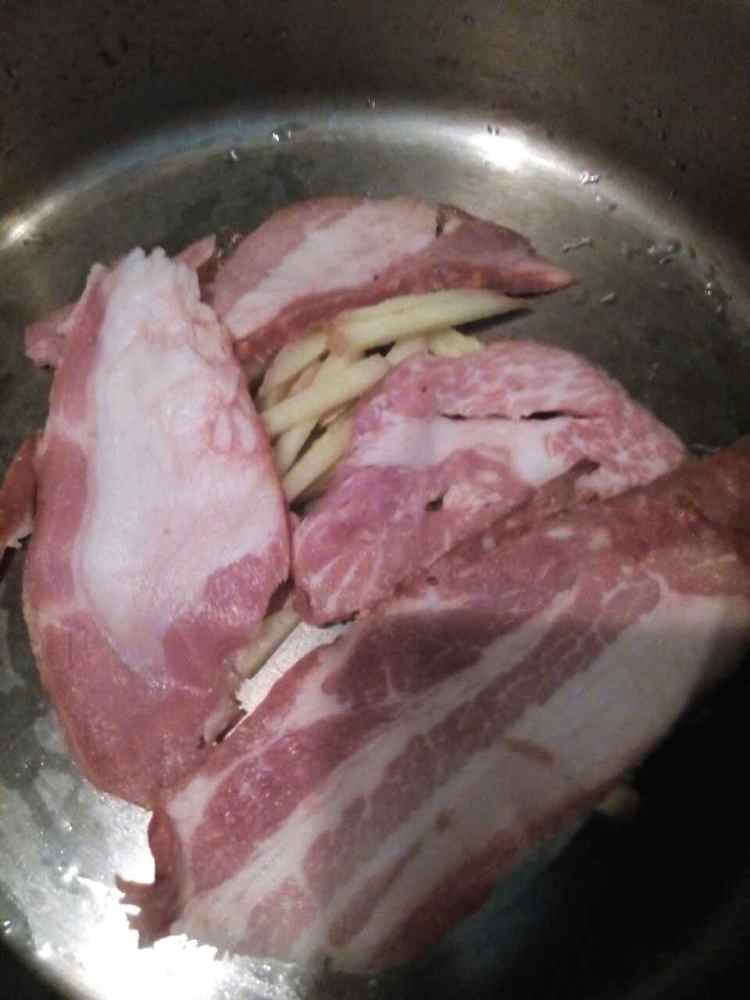 香菇煎培根