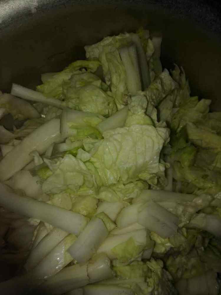 大白菜炖豆腐