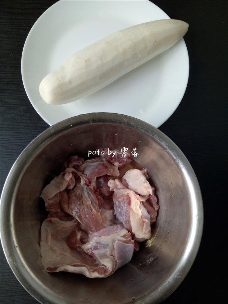 萝卜烧羊肉