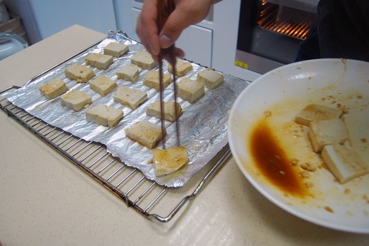 烤箱食谱|烤豆腐