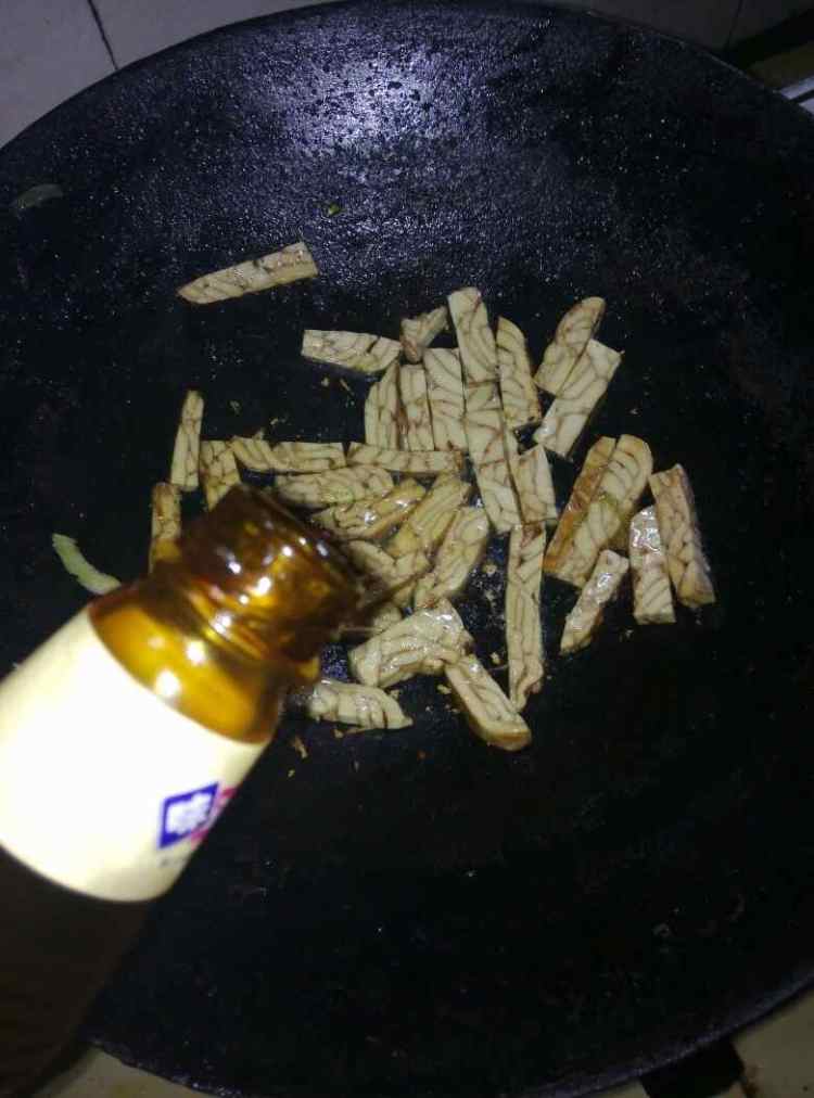 蚝油香干