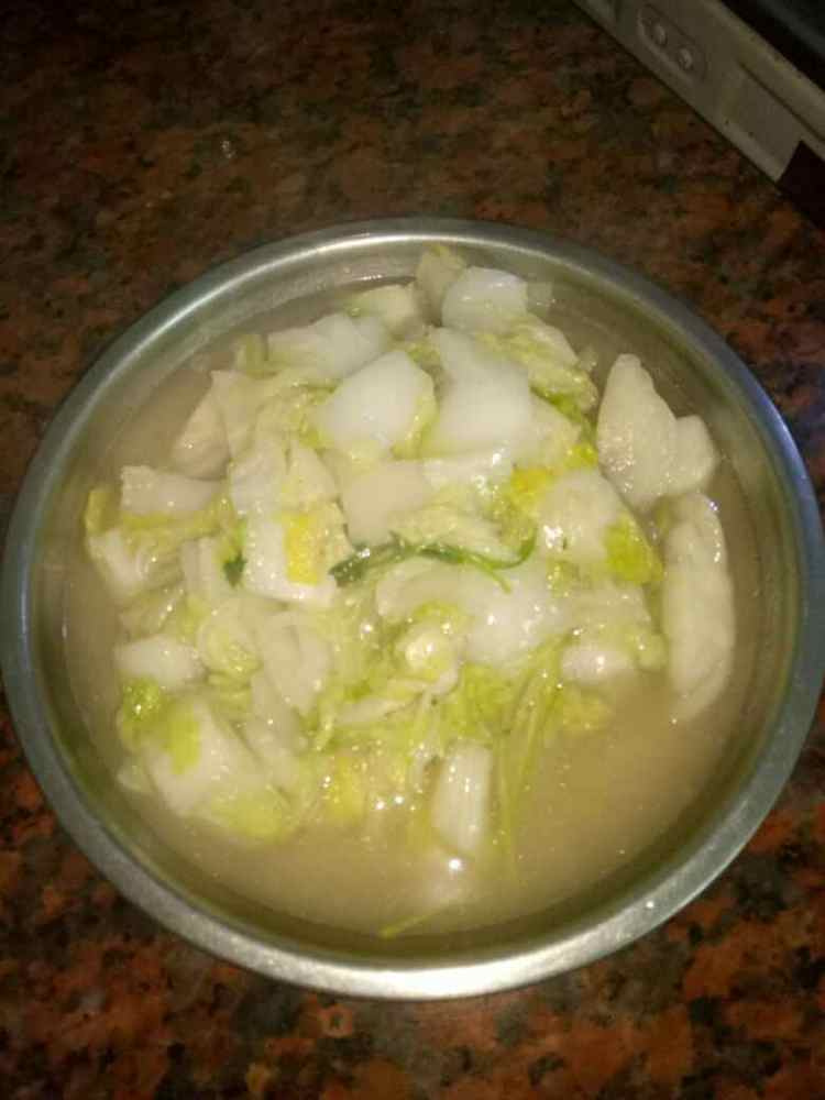 清炒白菜