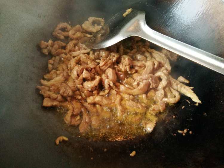 木耳炒肉丝