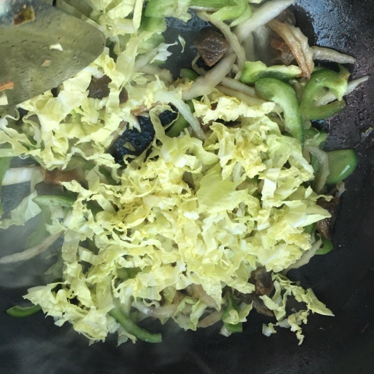 猪油渣蔬菜炒饭