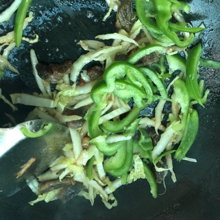 猪油渣蔬菜炒饭