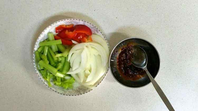 芹菜炒虾#非转基因金