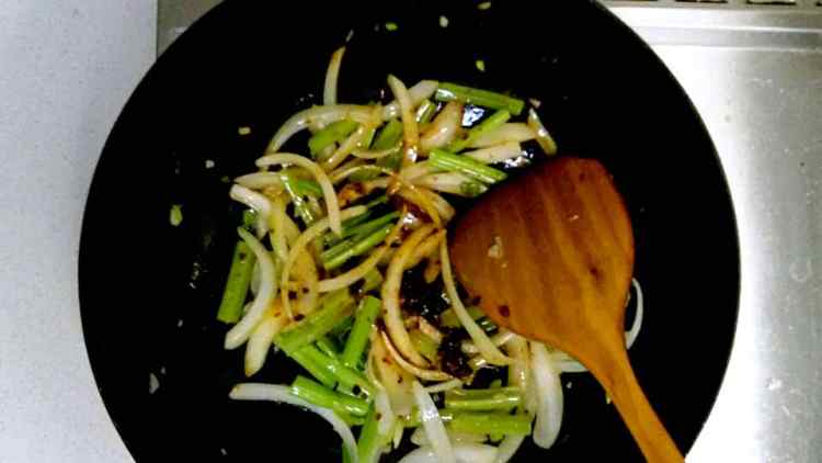 芹菜炒虾#非转基因金