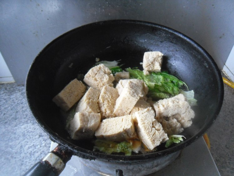 炖冻豆腐