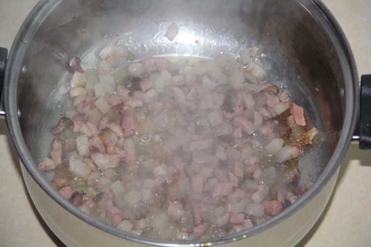 南瓜香菇肉酱面