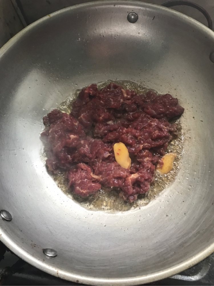 甜豆炒牛肉