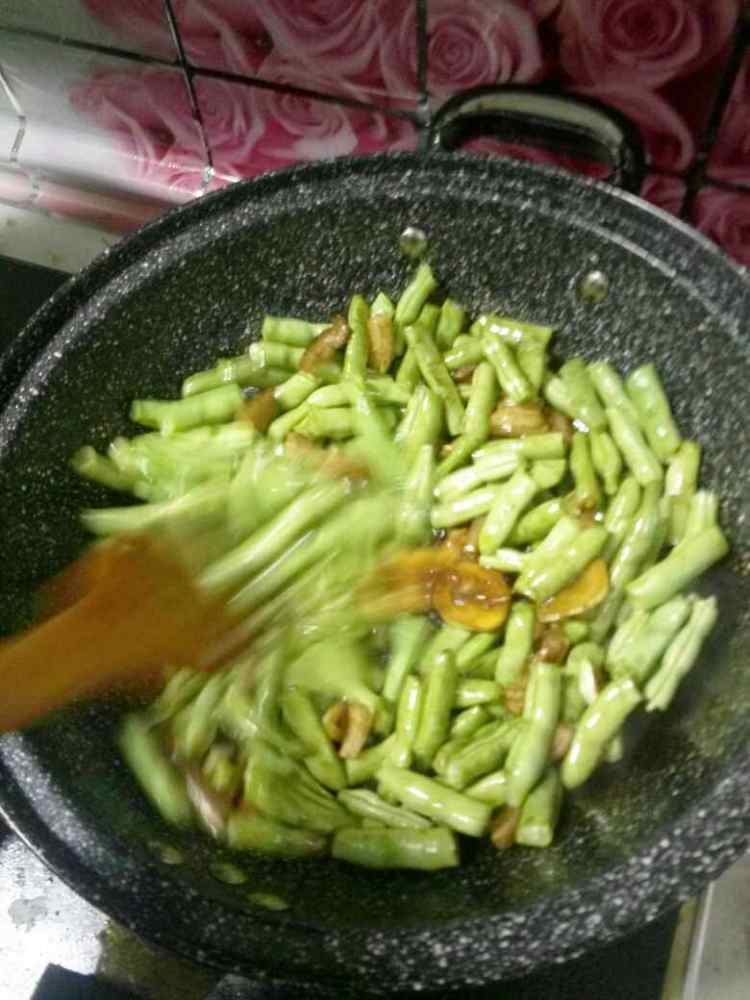 香菇炖豆角