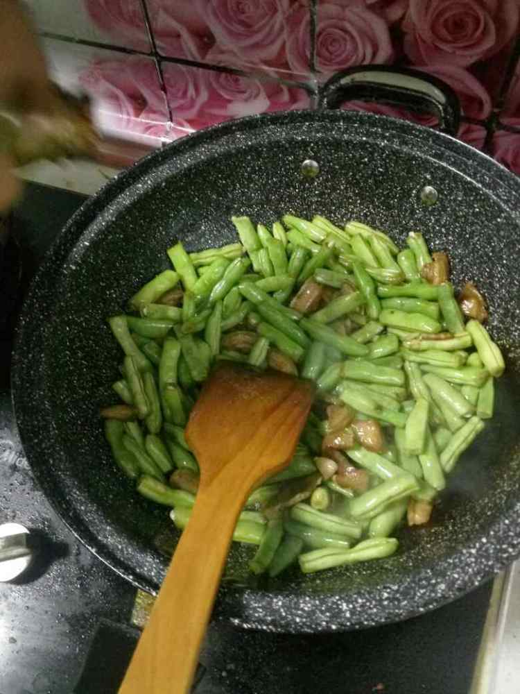 香菇炖豆角