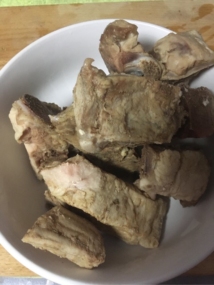 土豆排骨炖豆角