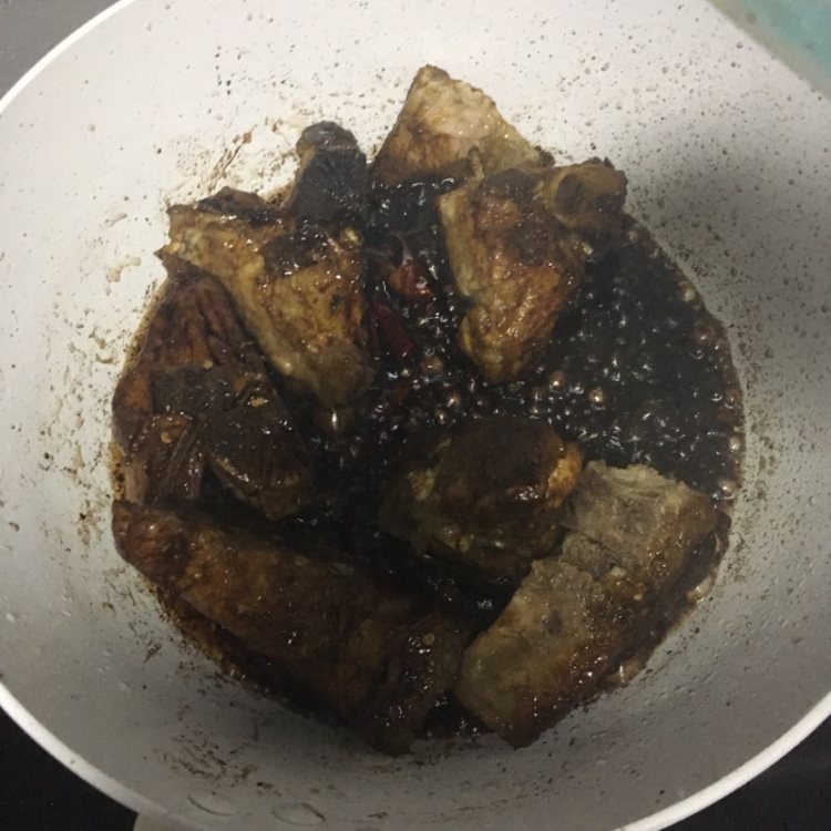 土豆排骨炖豆角