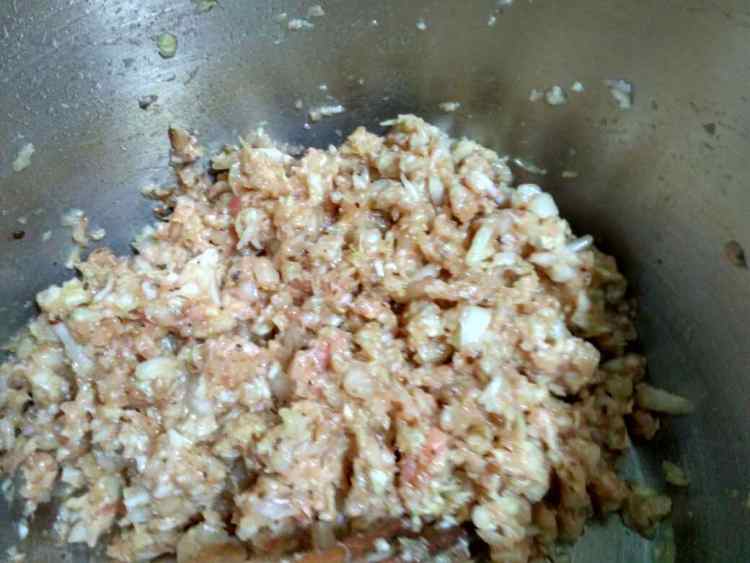 白菜馅煎饼