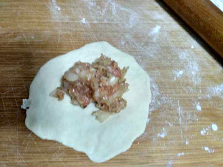 白菜馅煎饼