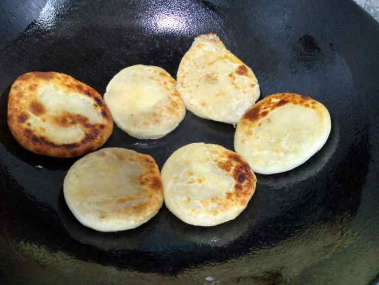 白菜馅煎饼