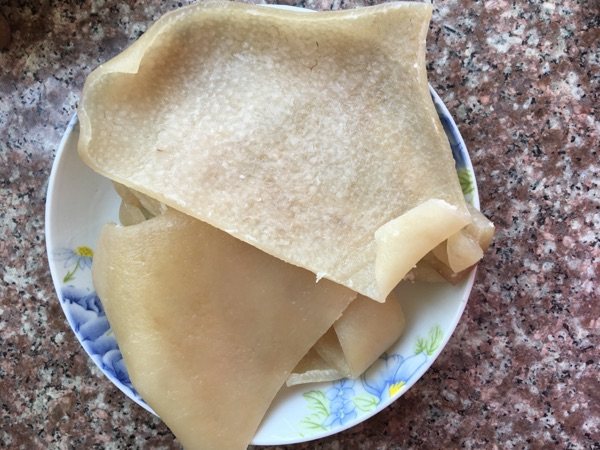 卤猪皮