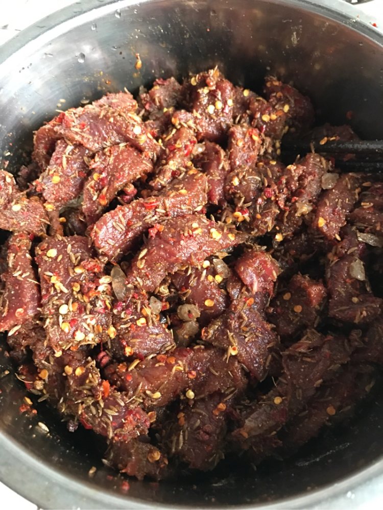 麻辣牛肉干