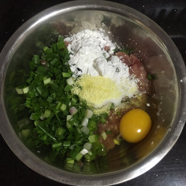 葱香猪肉饼#本味家乡