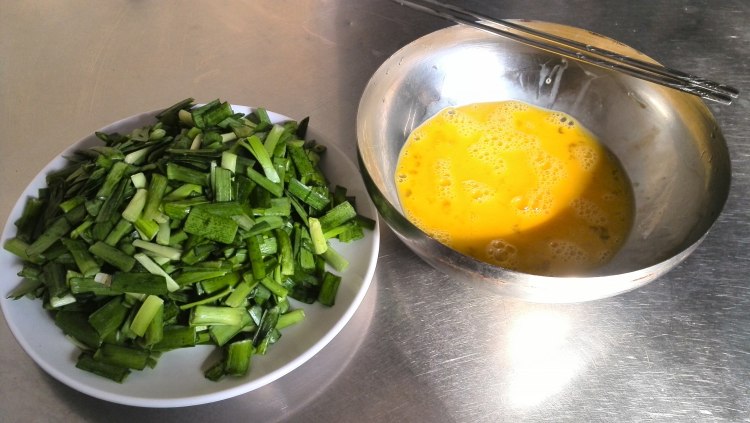 韭菜炒鸡蛋