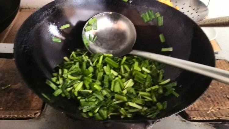 韭菜炒鸡蛋