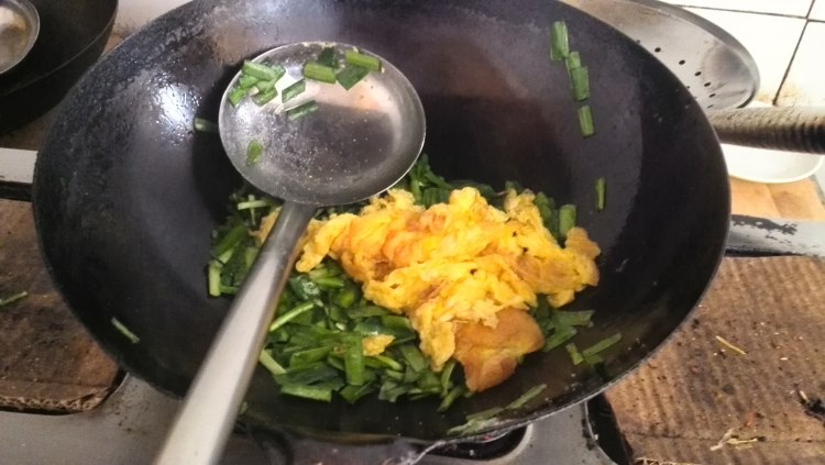 韭菜炒鸡蛋