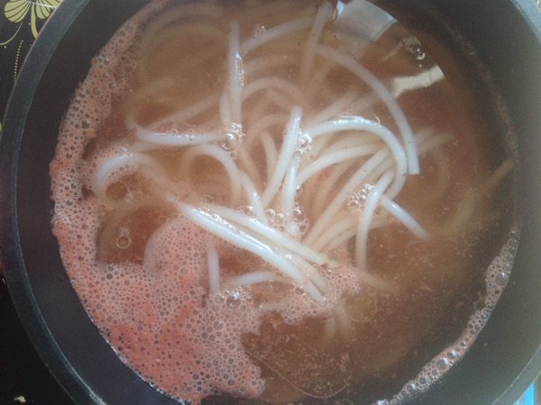 虾酱煮米粉