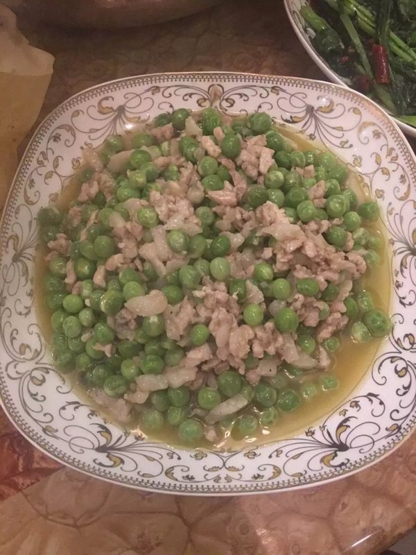 肉末豌豆