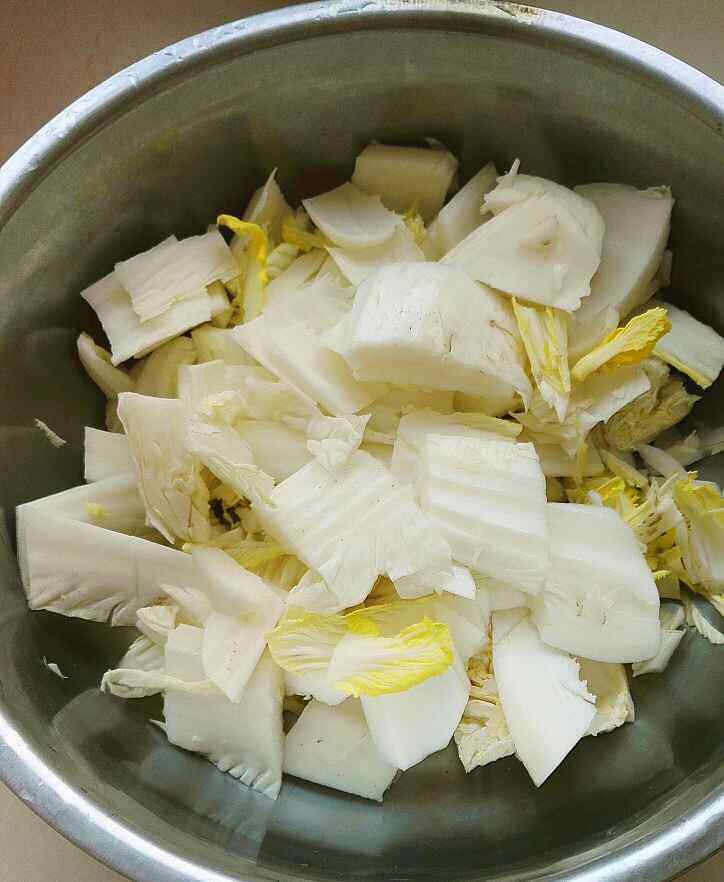 腊肉炒白菜