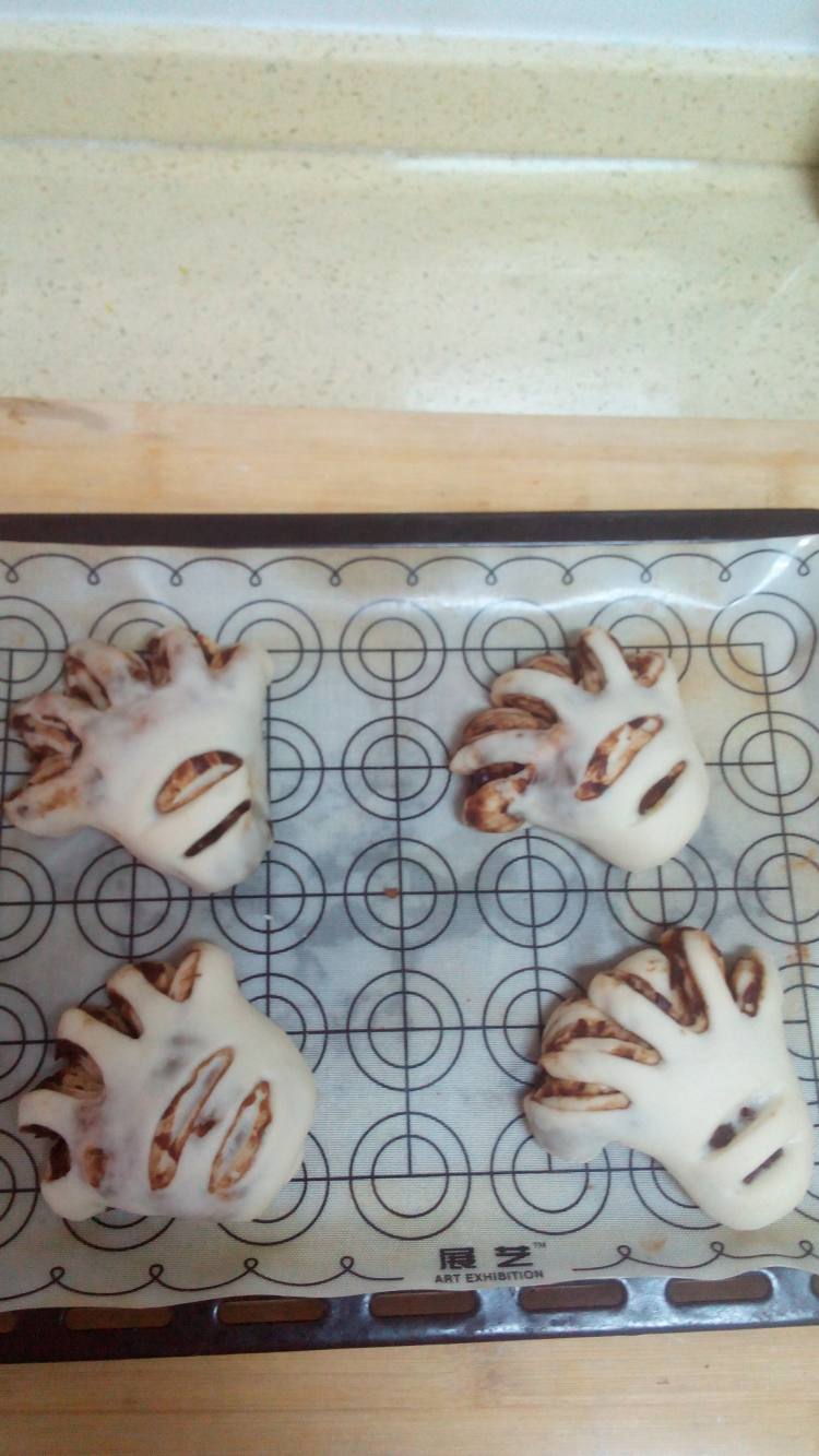 小虎爪面包