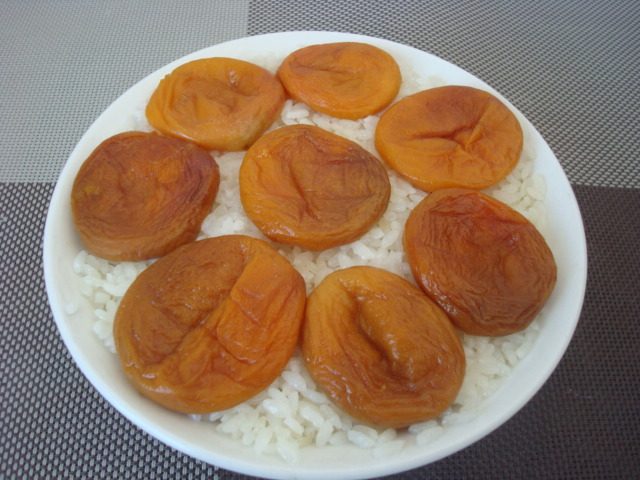 杏干糯米饭