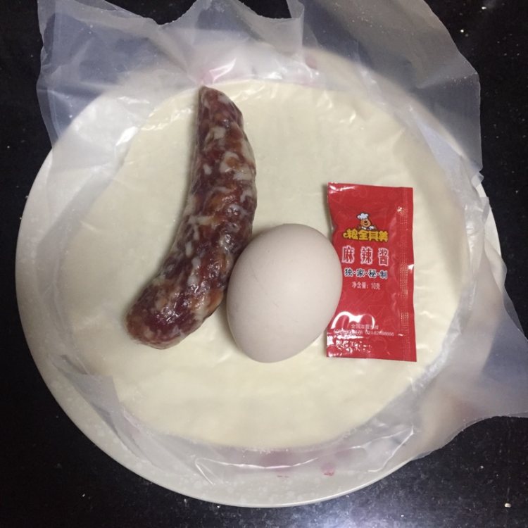 腊味手抓饼