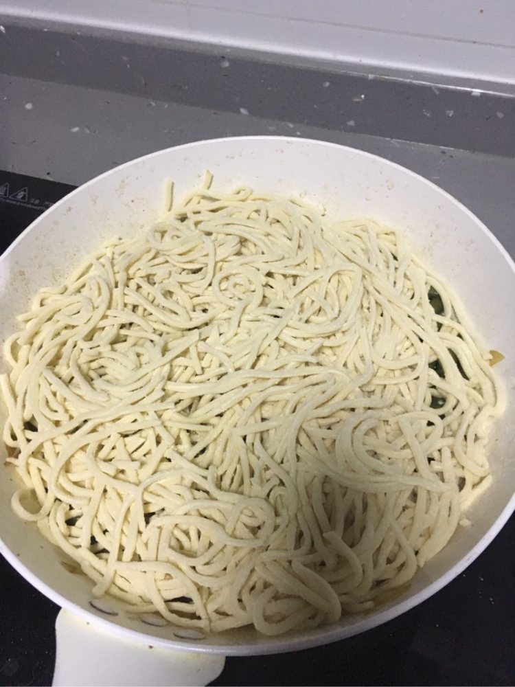 土豆豆角焖面